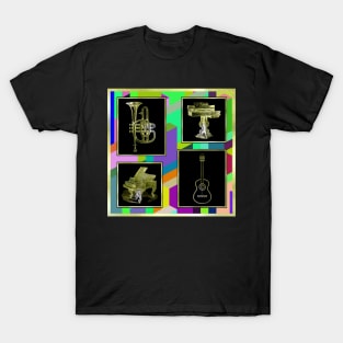 Musical Instrument Icon T-Shirt